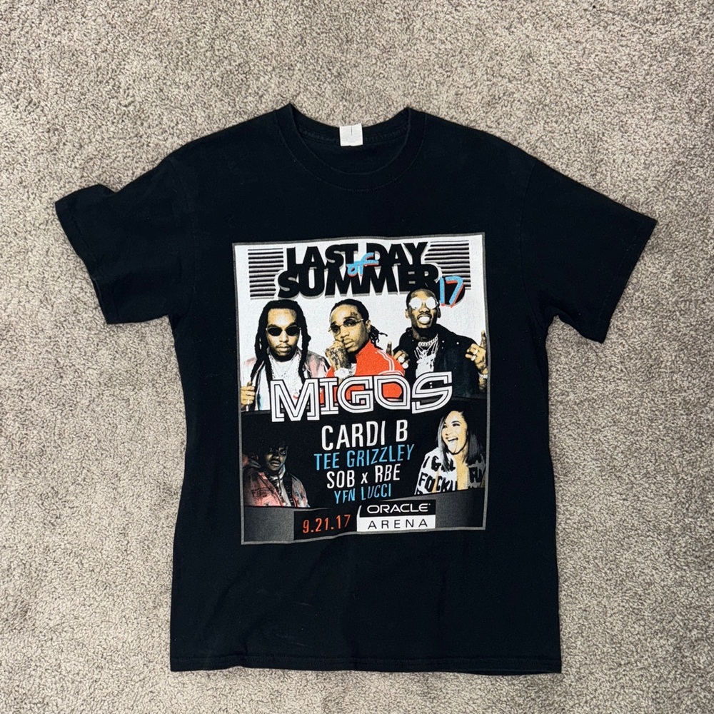 Migos, Cardi B, Tee Grizzley concert tee